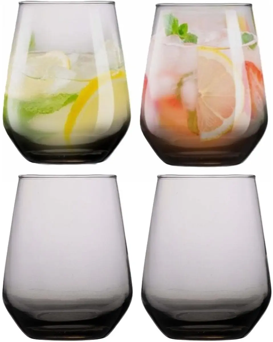 Alpina Tumbler Smoke Drinkglazen 450ml - 12 Stuks