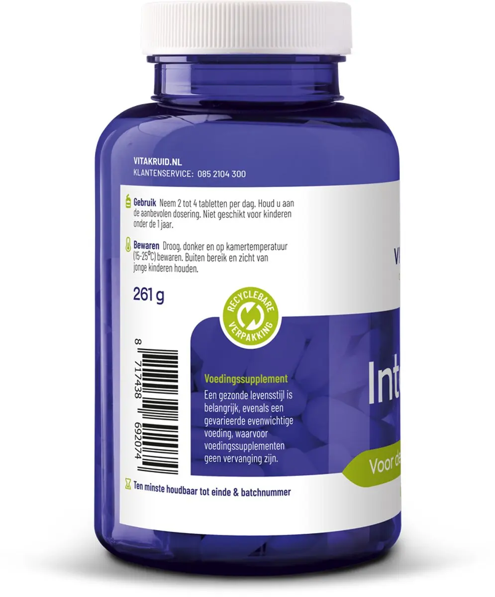 Vitakruid Intestina Darmformule - 120 Tabletten