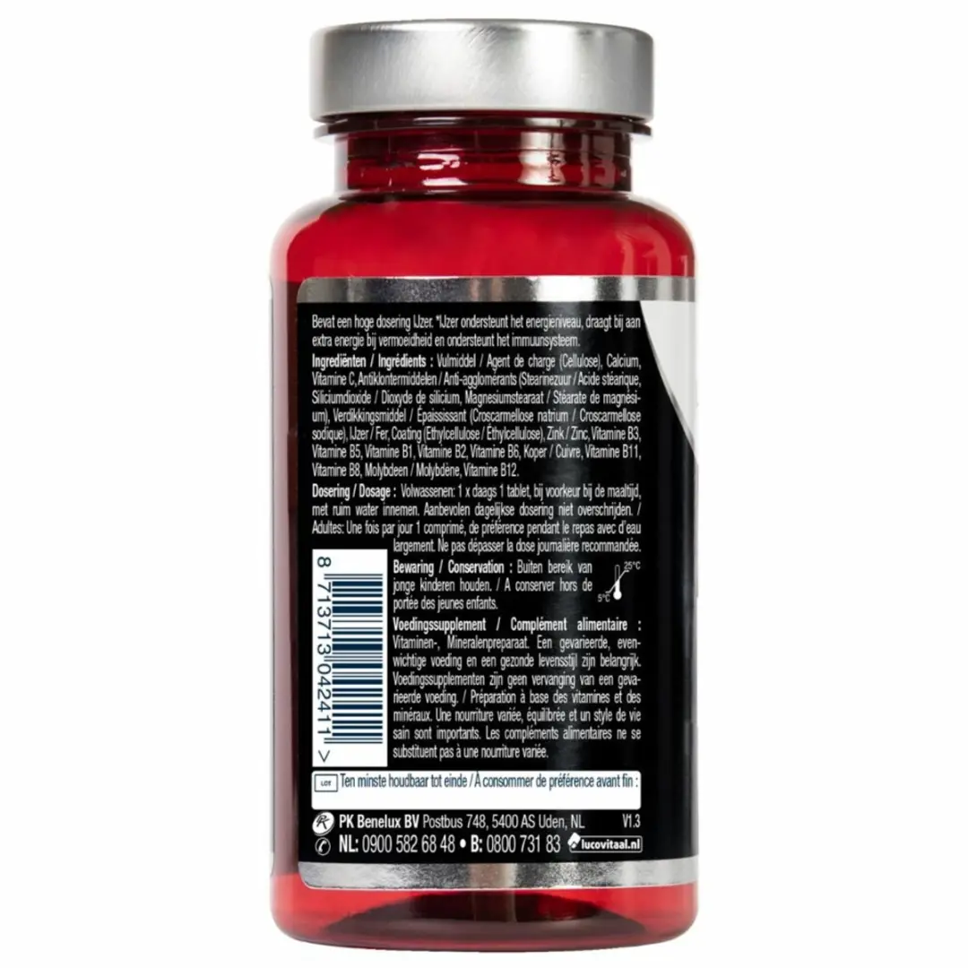 Lucovitaal Sterk IJzer Complex - 3x60 Tabletten