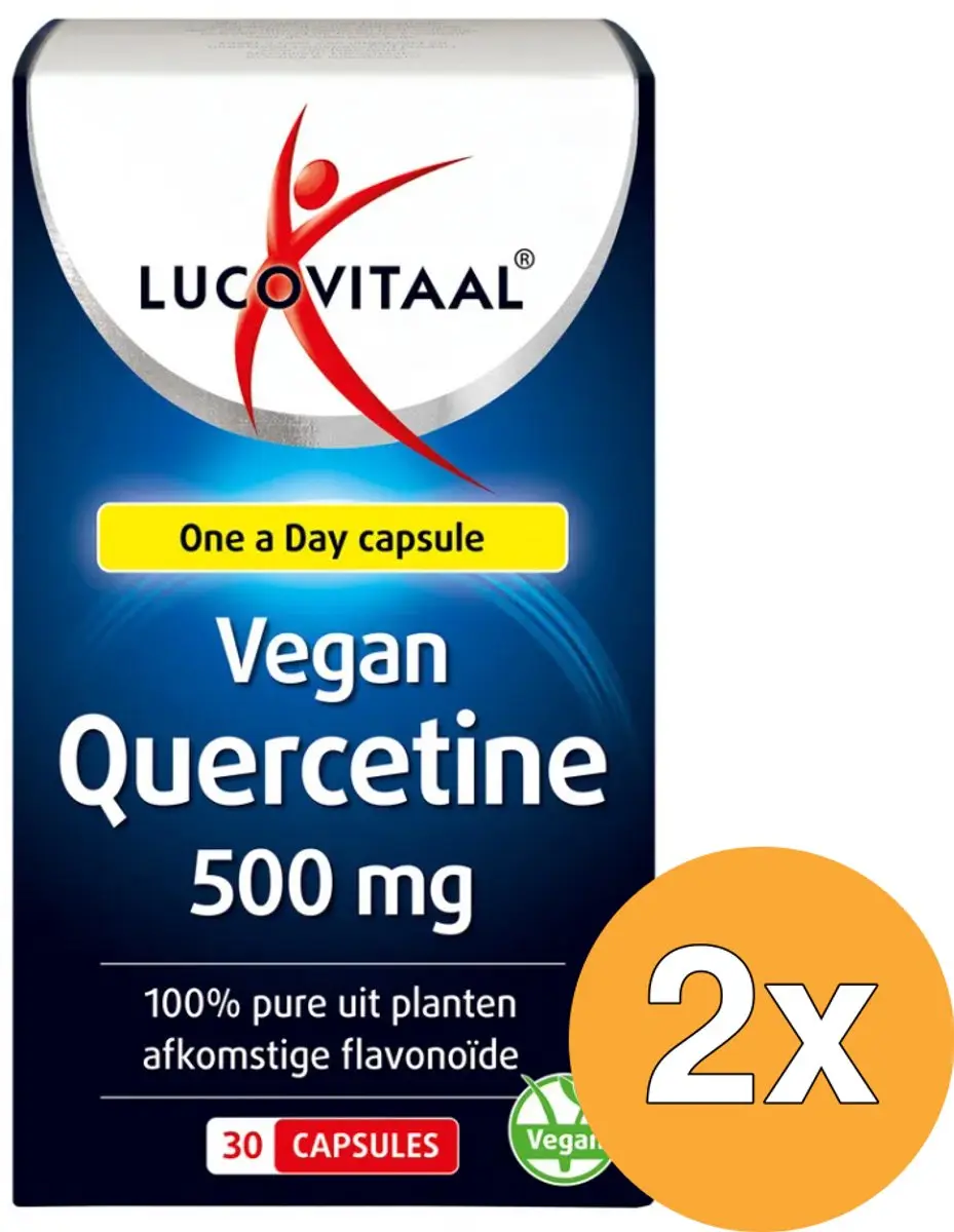 Lucovitaal Vegan Quercetine 500mg
