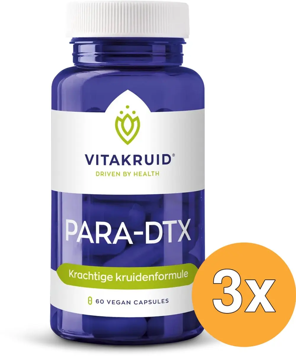 Vitakruid PARA-DTX Oregano & Knoflook 180 Capsules