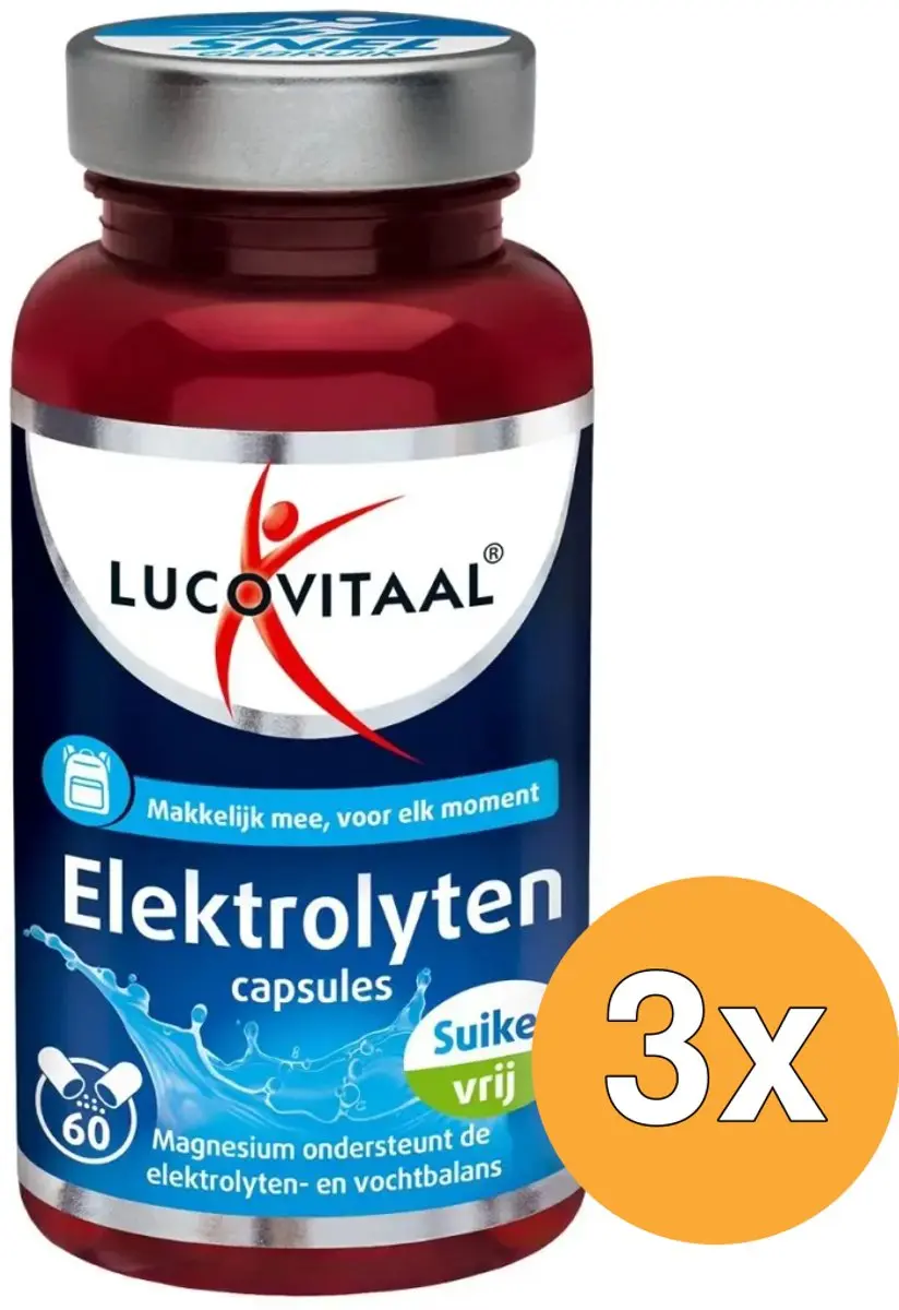 Lucovitaal Elektrolyten 60 Capsules