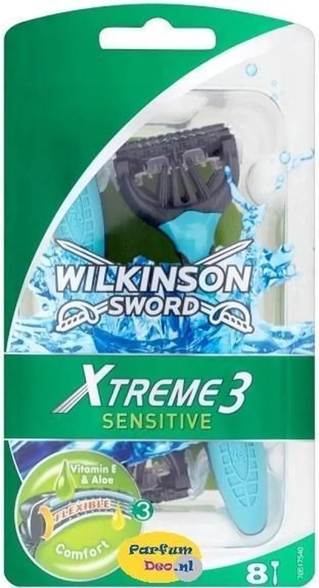Wilkinson Sword Xtreme3 Comfort Plus Sens