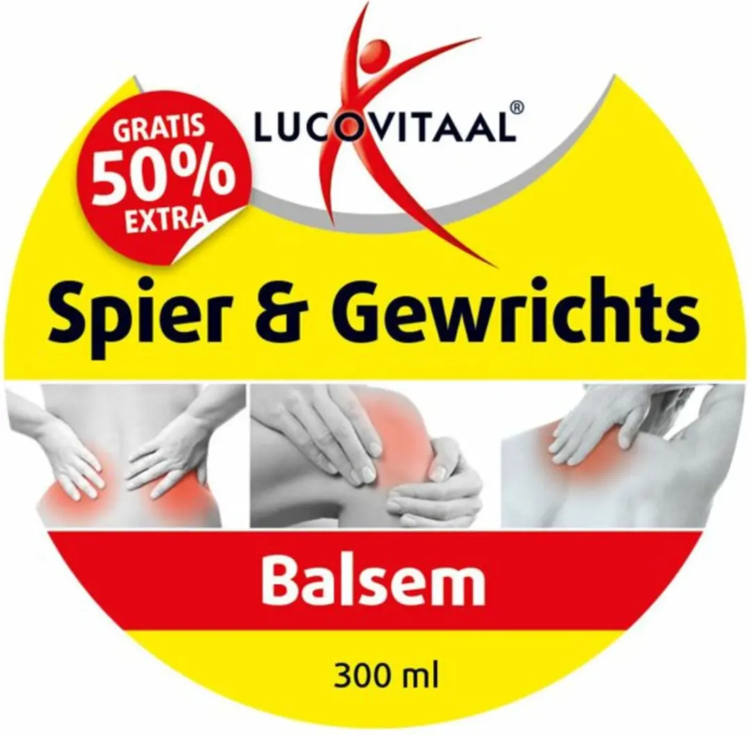Lucovitaal Spier & Gewrichtsbalsem Extra 300ml