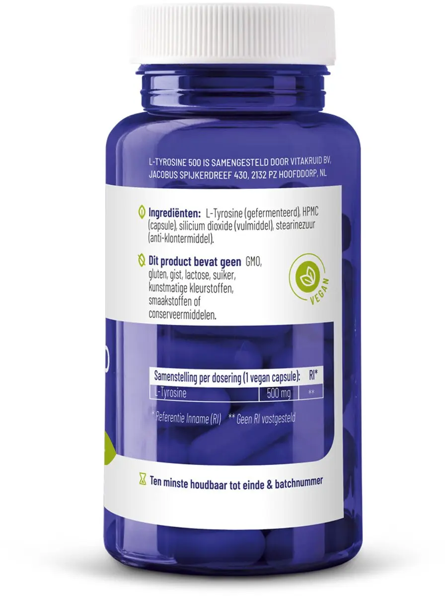 Vitakruid L-Tyrosine 500mg