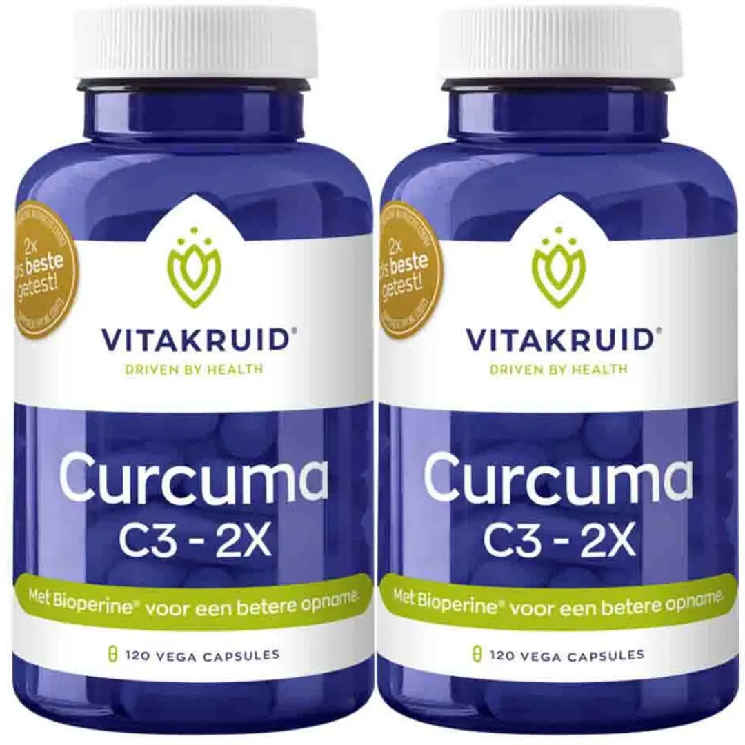 Vitakruid Curcuma C3-2X Vegancapsules - 240g