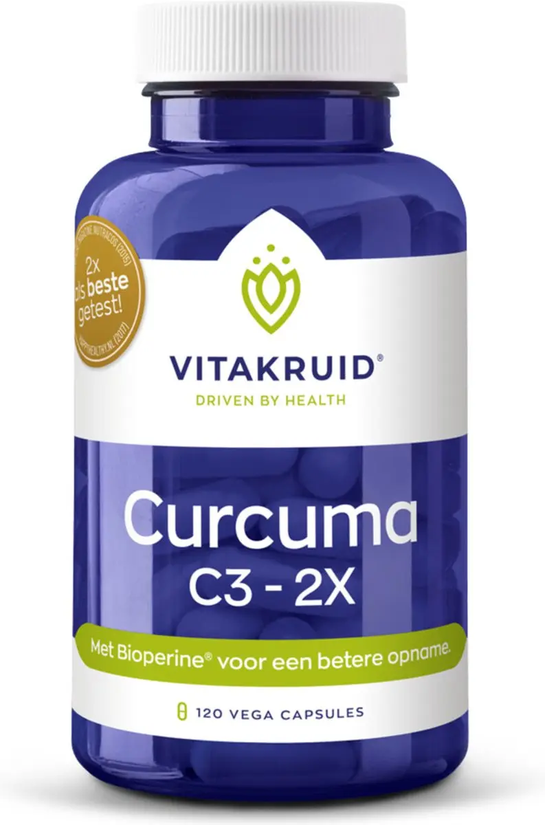 Vitakruid Curcuma C3-2X Vegancapsules