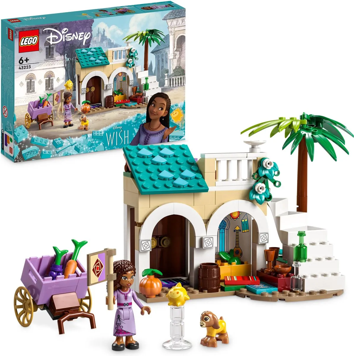 LEGO Disney Wish Asha In De Stad Rosas Poppetjes 43223 - Meerkleurig