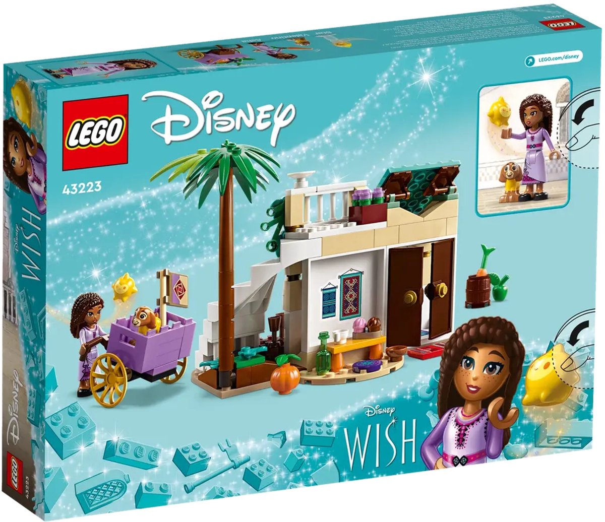 LEGO Disney Wish Asha in de stad Rosas Poppetjes Wish Set - 43223