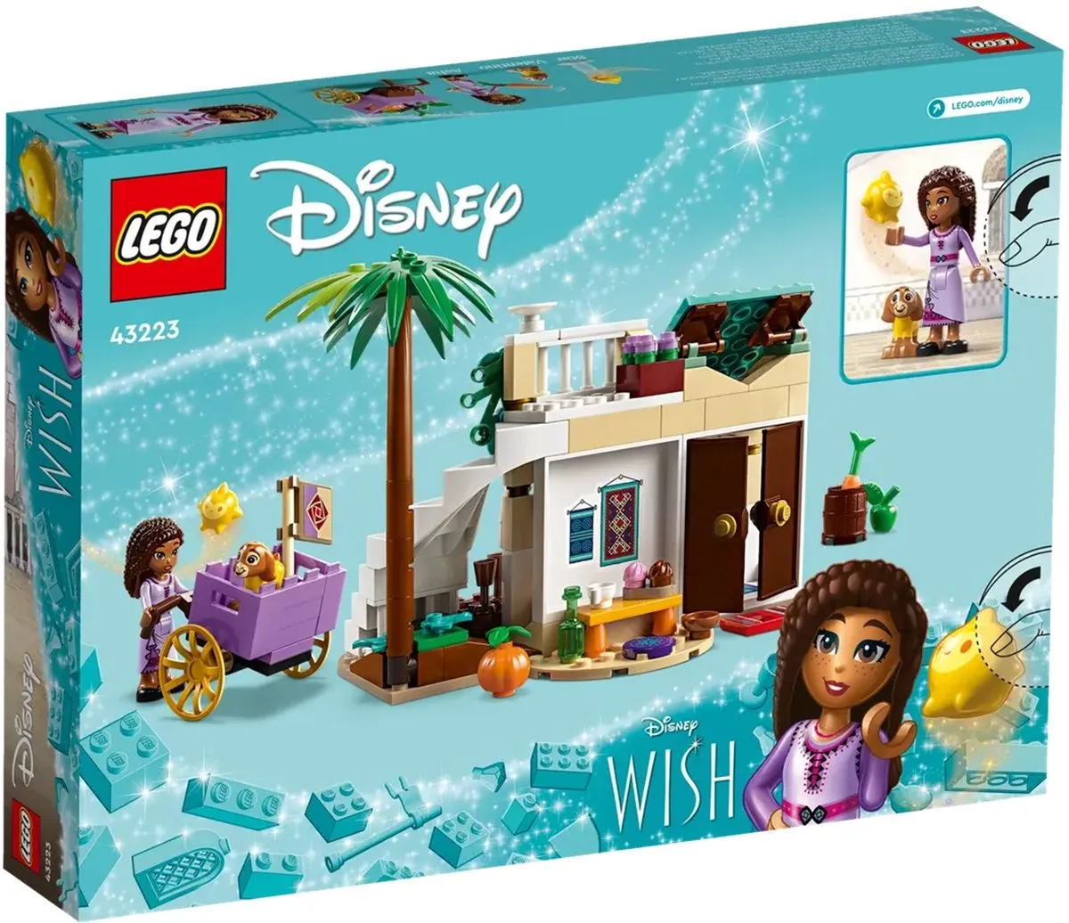 LEGO Disney Wish Asha In De Stad Rosas Poppetjes 43223 - Meerkleurig