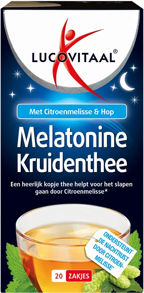 Lucovitaal Melatonine Thee 20 Zakjes