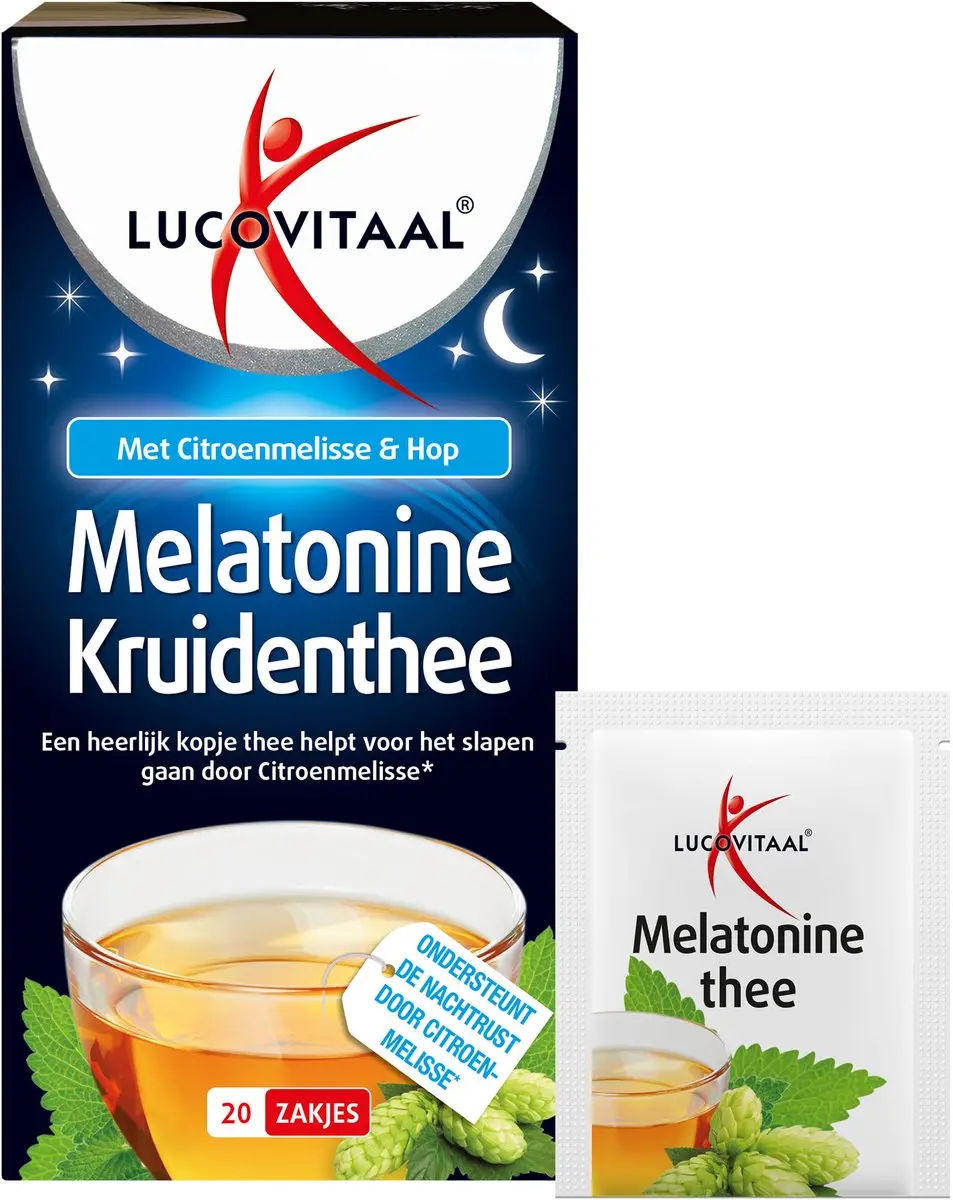 Lucovitaal Melatonine Thee 20 Zakjes