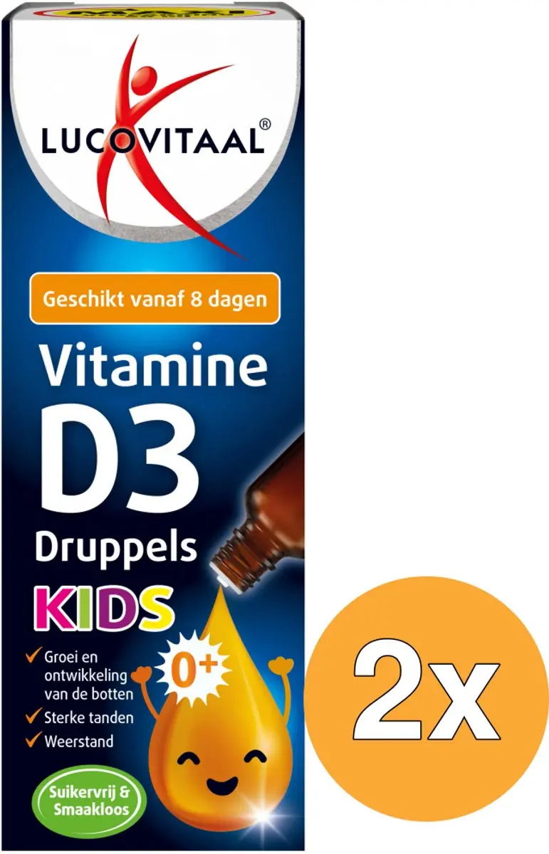 Lucovitaal D3 Vitamine Druppels Kids 50ml