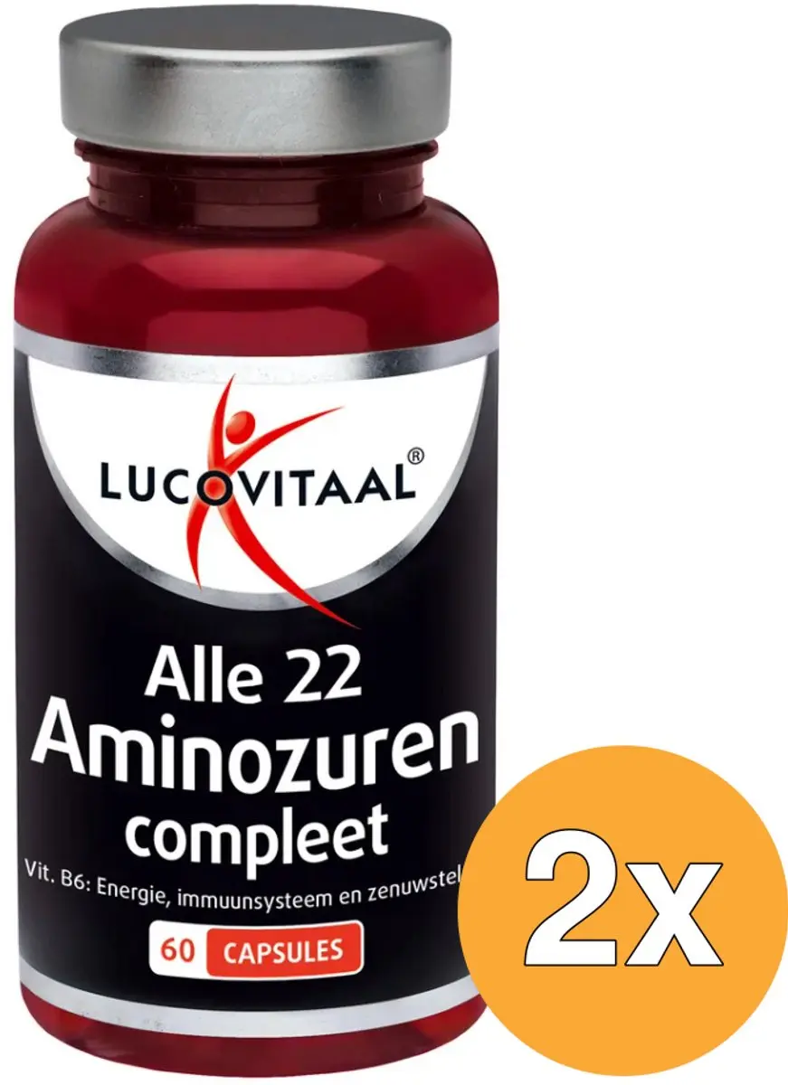 Lucovitaal Alle 22 Aminozuren Compleet 120 Capsules