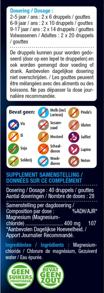 Lucovitaal Magnesium Druppels 3x50ml