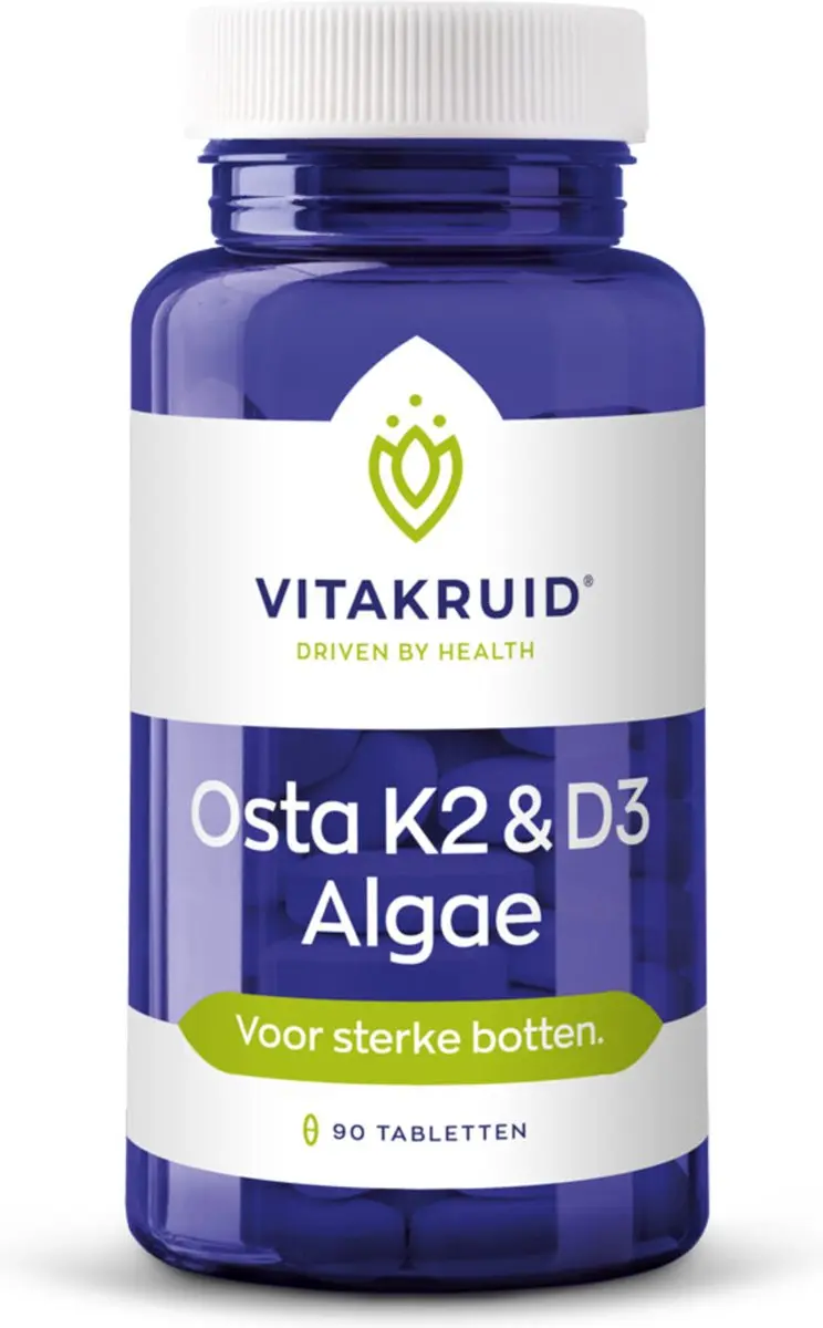 Vitakruid Osta K2 & D3 Algae - 2x90 Tabletten