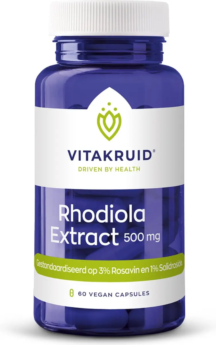 VitaKruid Rhodiola Extract 500mg
