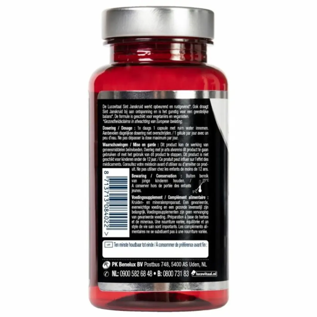 Lucovitaal Sint Janskruid 120 Capsules - 2x60