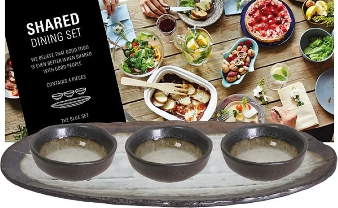 Tokyo Design Studio Sushi Servies Set Grijs