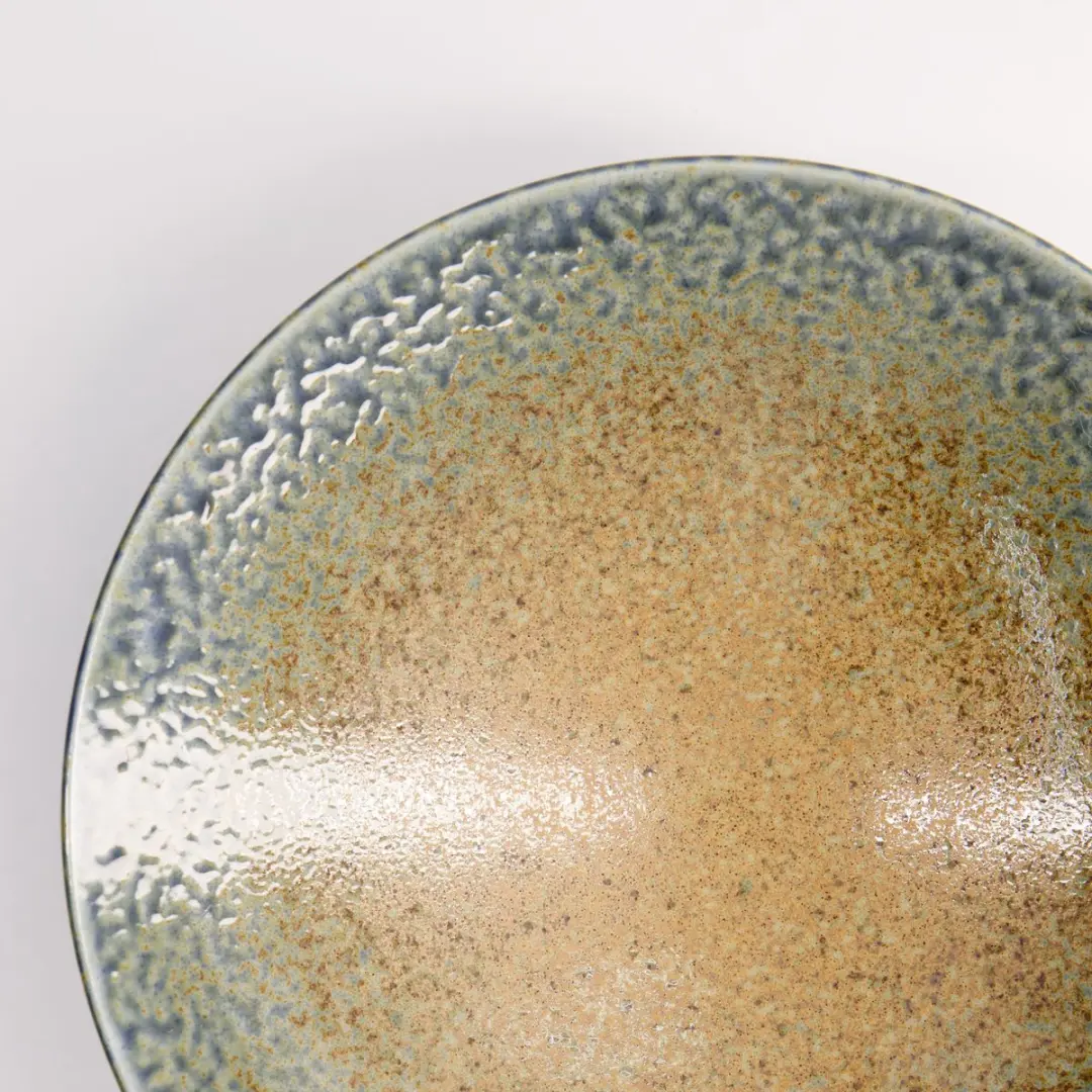 Tokyo Design Studio Minoyaki Reef Blue Mori Bowl - Ramenkom 28x7,7cm