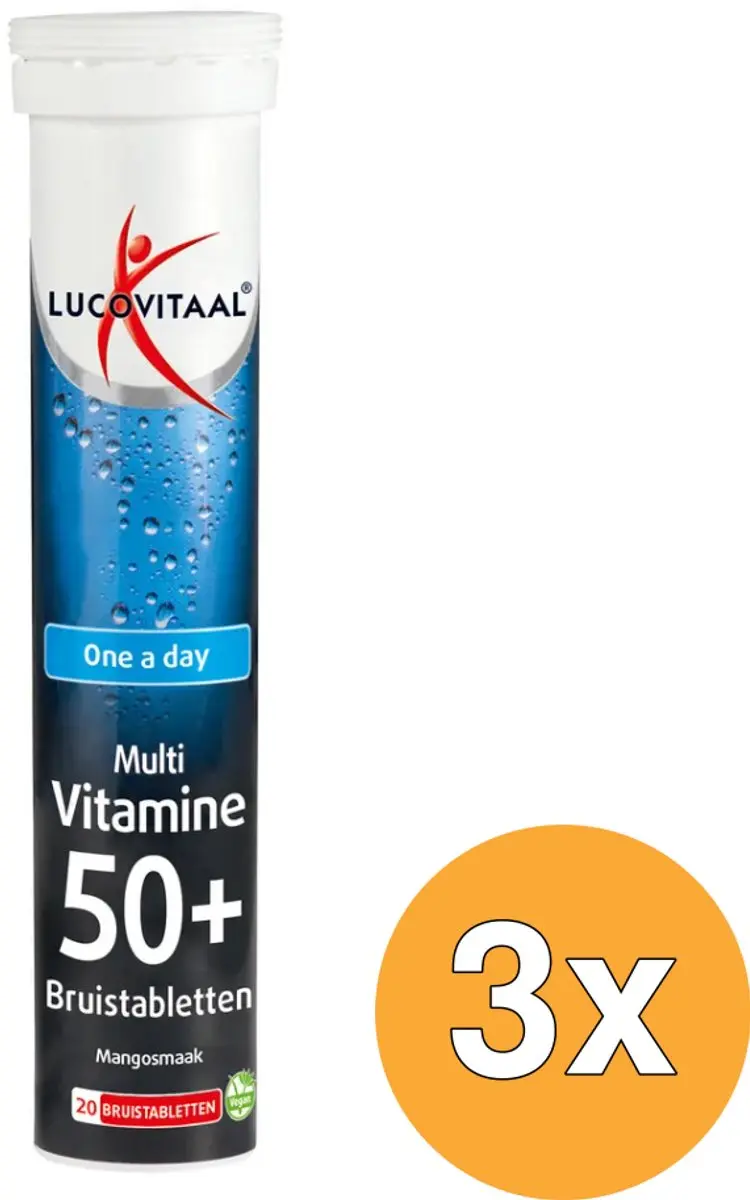 Lucovitaal Multi 50+ Bruistabletten