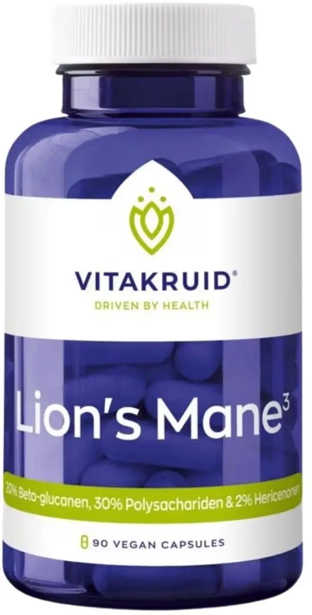 Vitakruid Lion's Mane 3 - 90 Stuks - afbeelding 6 van 6