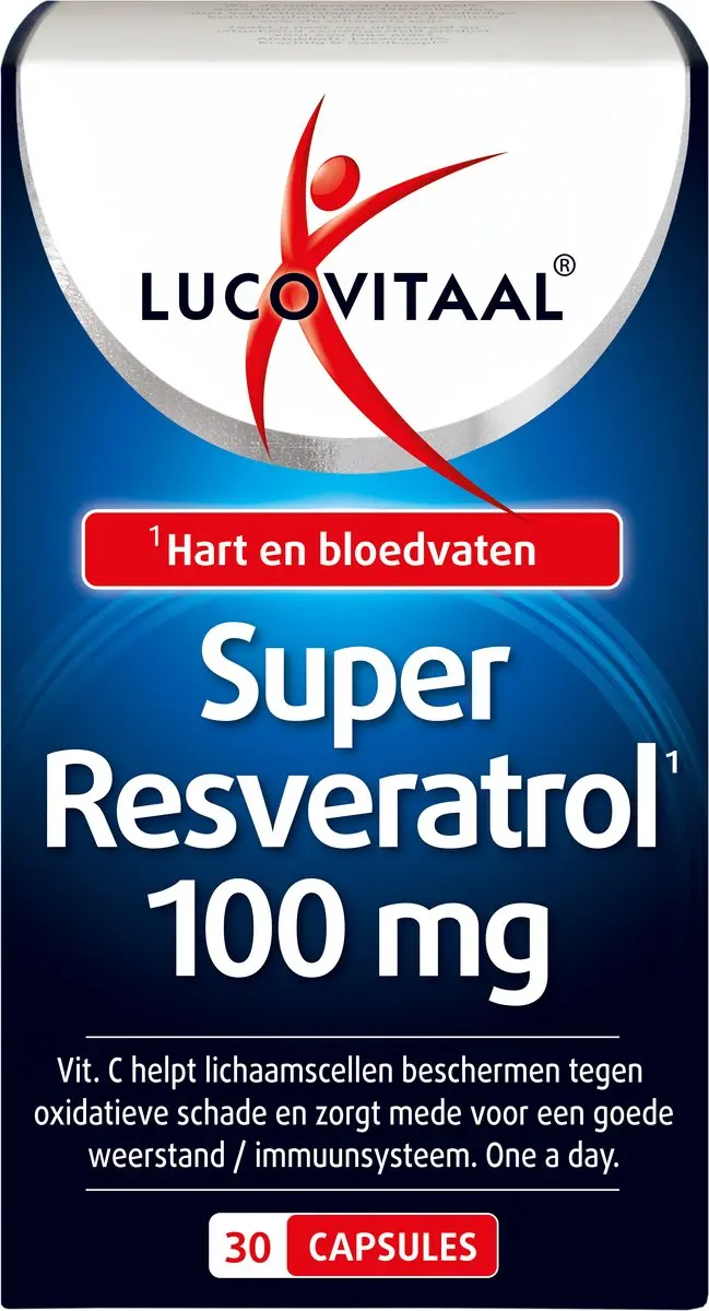 Lucovitaal Super Resveratrol 100mg