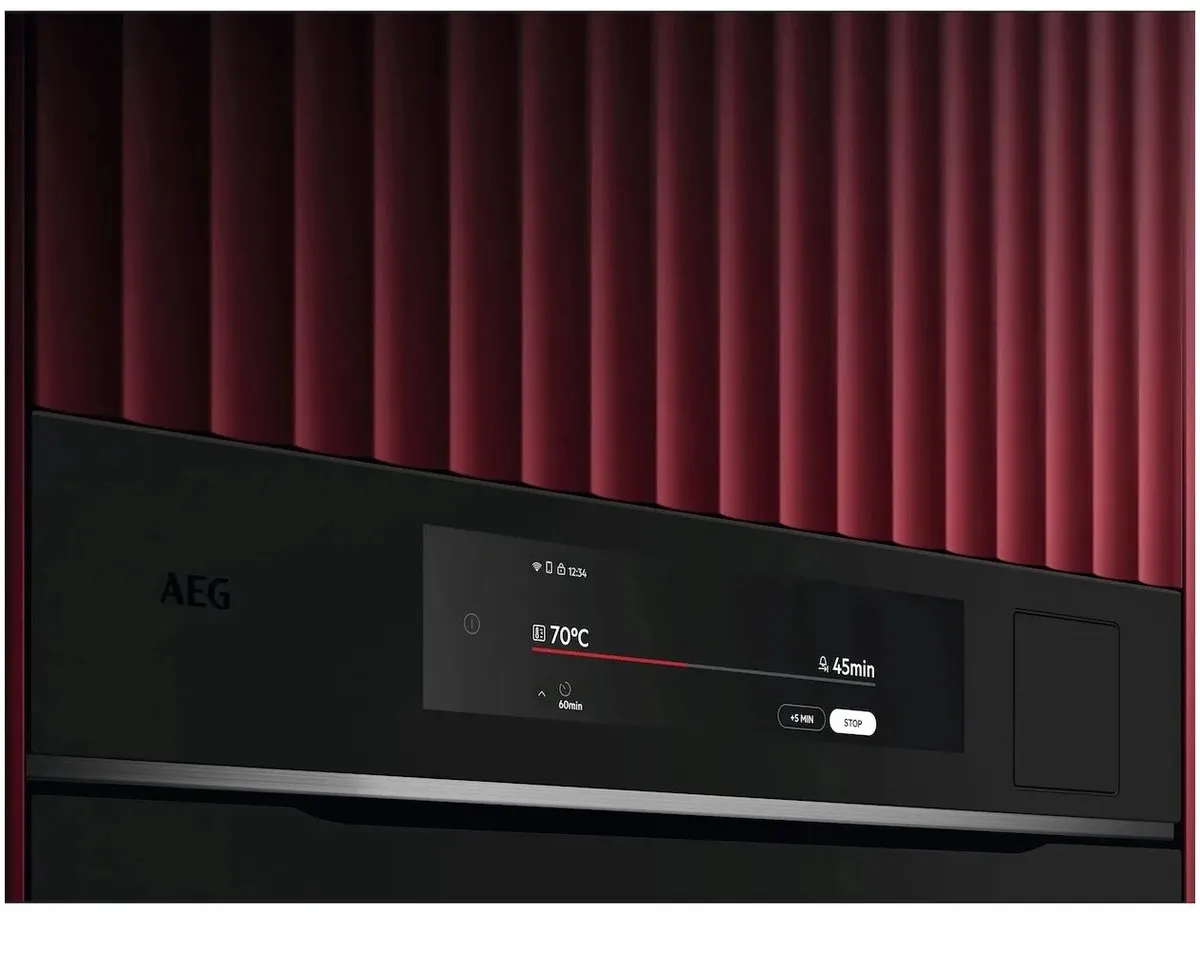 AEG Series 9000 TP9SK821T Combi-stoomoven 45cm - 43L - Zwart
