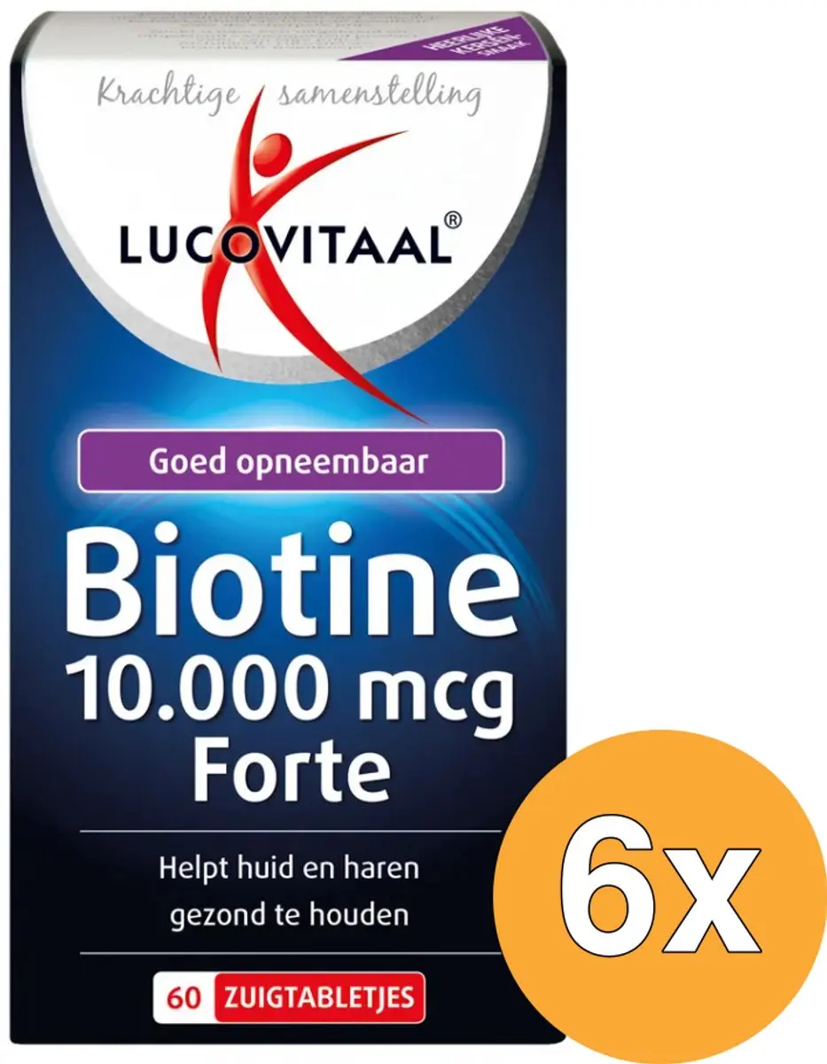 Lucovitaal Biotine 10.000mcg Forte