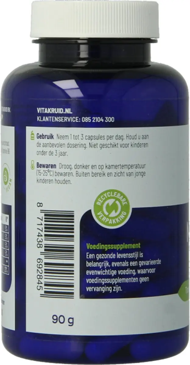 Vitakruid Magnesium Complex 90 Vcaps - afbeelding 6 van 6