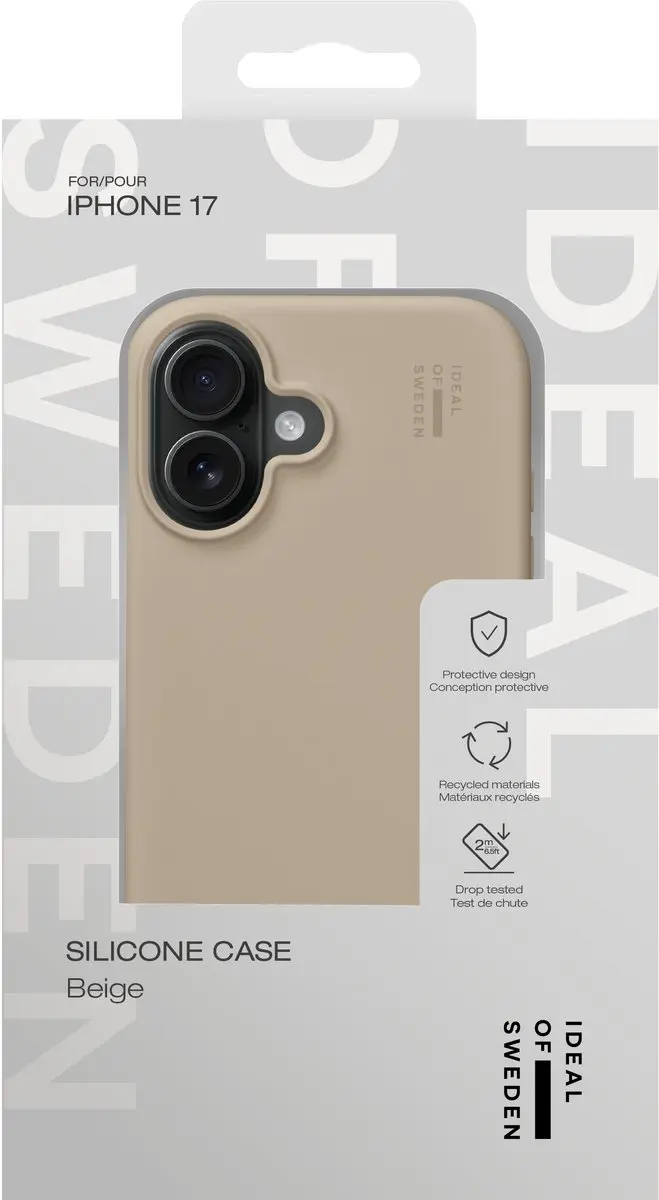 iDeal of Sweden iPhone 17 Silicone Hoes - Beige - afbeelding 2 van 5