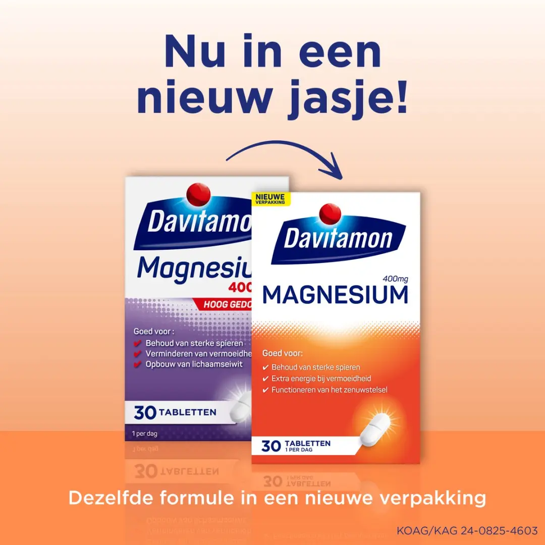 Davitamon Magnesium 400mg - 30 Tabletten