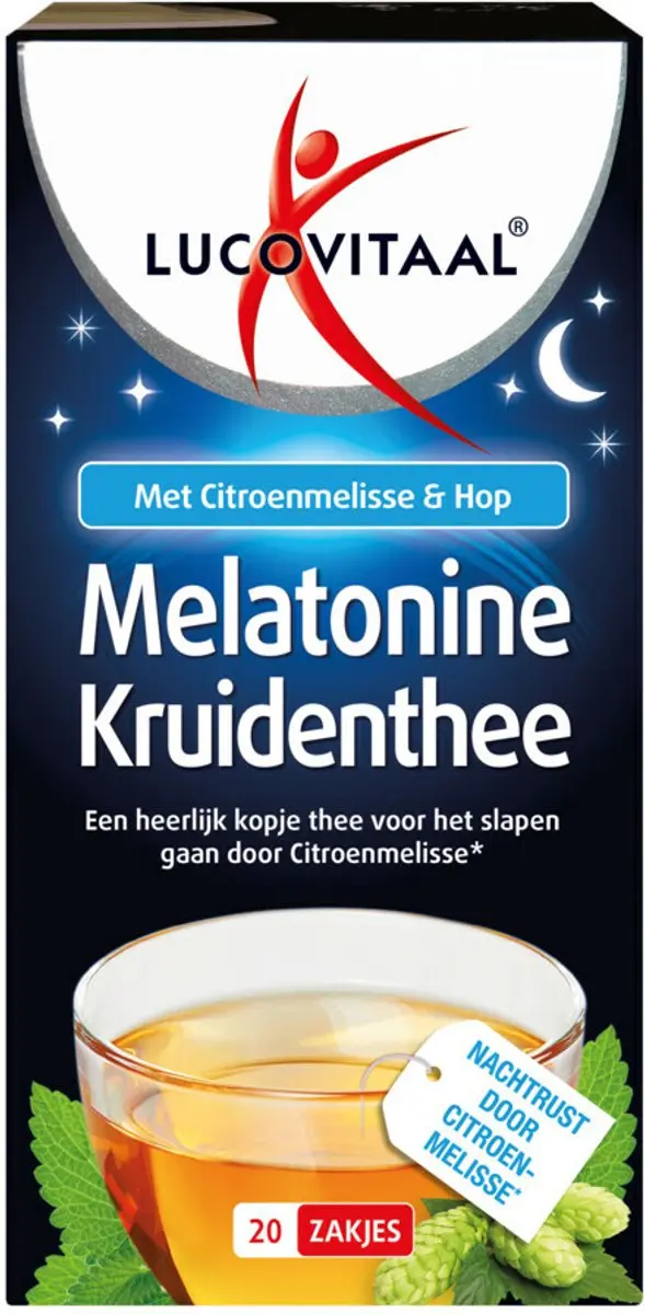 Lucovitaal Thee Melatonine 60 Stuks (3x20)