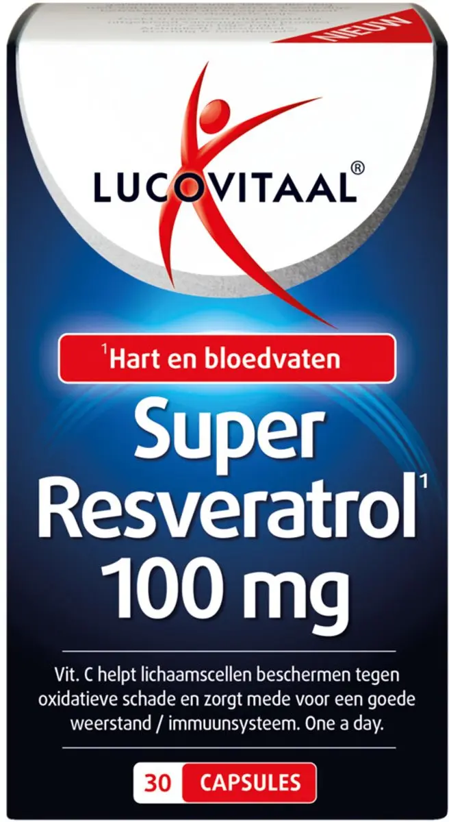 Lucovitaal Super Resveratrol 100mg