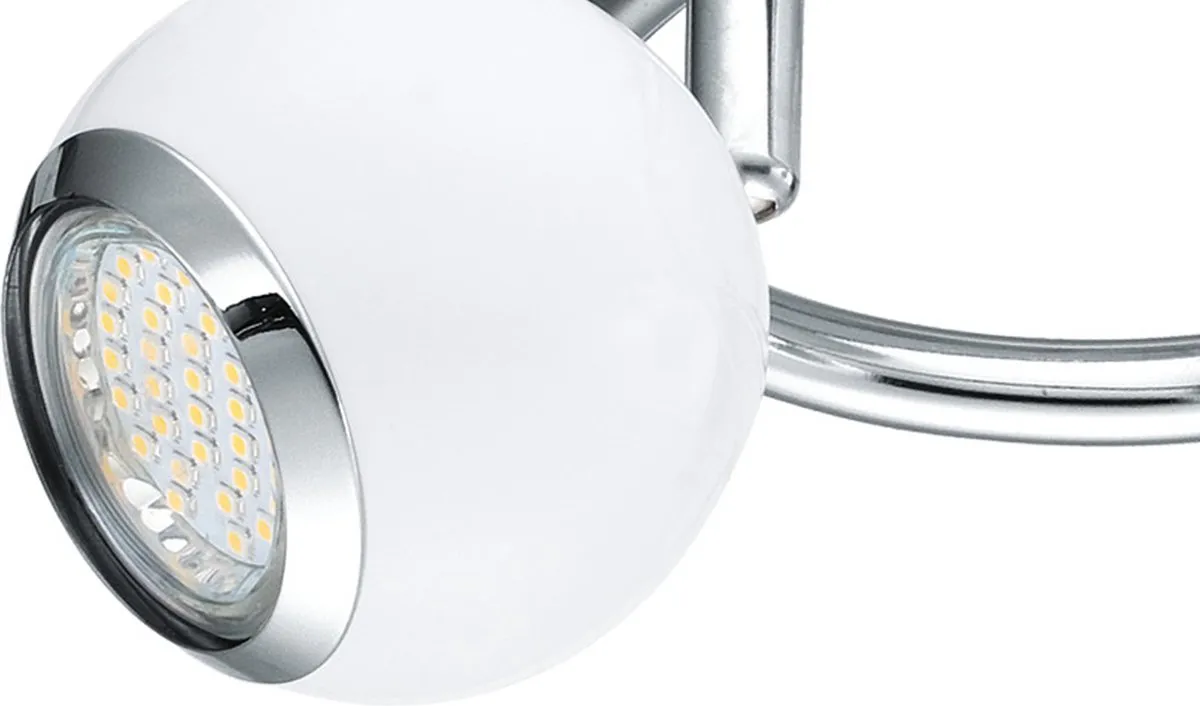 Eglo Bimeda Spot 3 Lichts - Ø29cm - Wit/Chroom