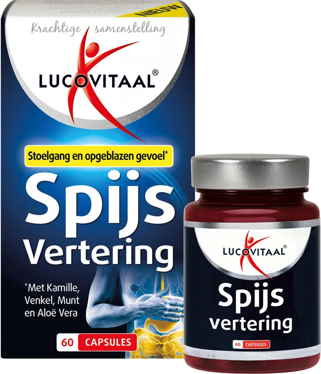 Lucovitaal Spijsvertering Capsules - 60 Stuks