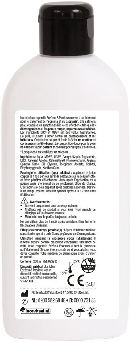 Lucovitaal Eczeem Psoriasis Bodylotion 200ml