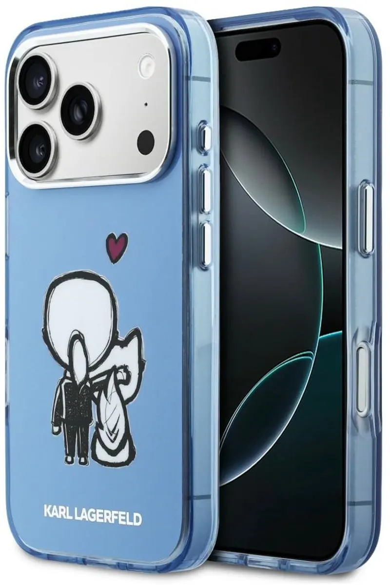 Karl Lagerfeld Hoesje Karl & Choupette iPhone 17 Pro Max