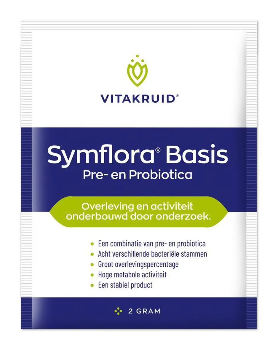 Vitakruid Symflora Basis Voedingssupplement 30 Sachets