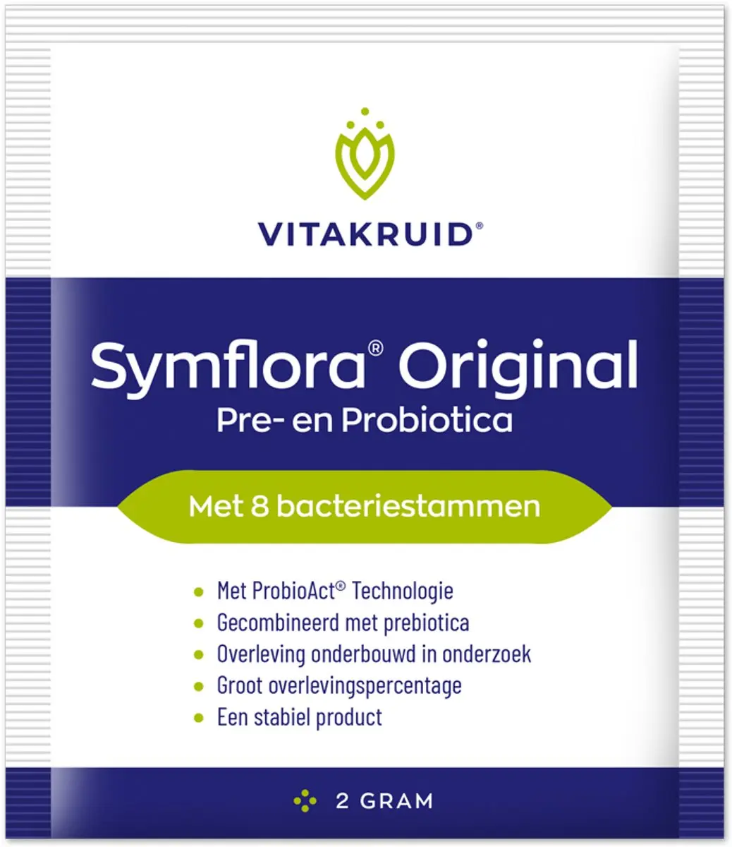 Vitakruid Symflora Basis Voedingssupplement 30 Sachets