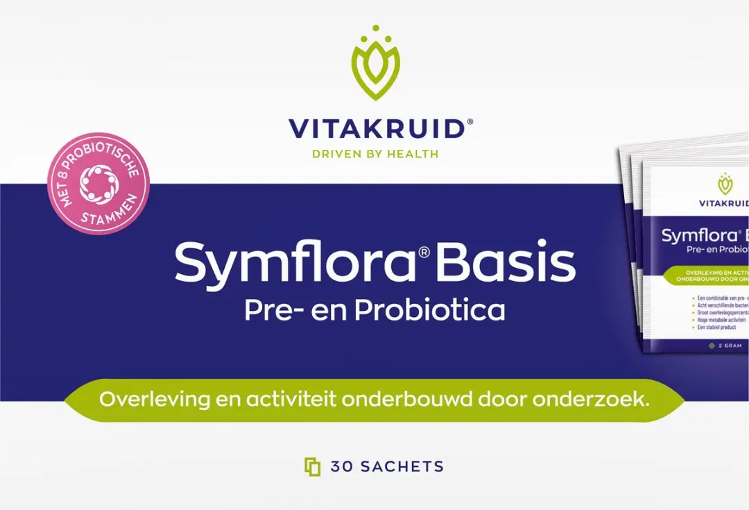 Vitakruid Symflora Basis Voedingssupplement 30 Sachets
