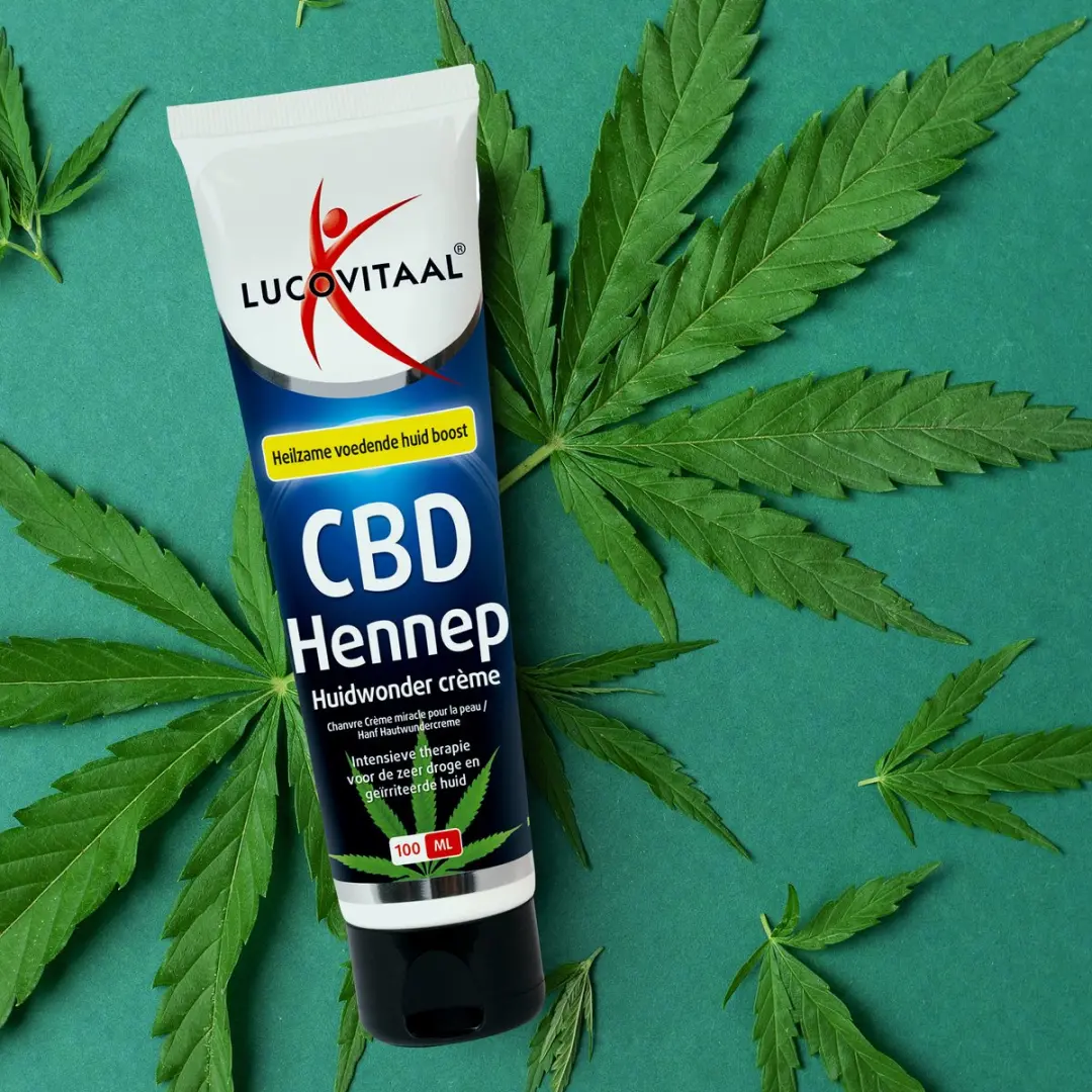 Lucovitaal Hennep CBD Huidcrème 100ml