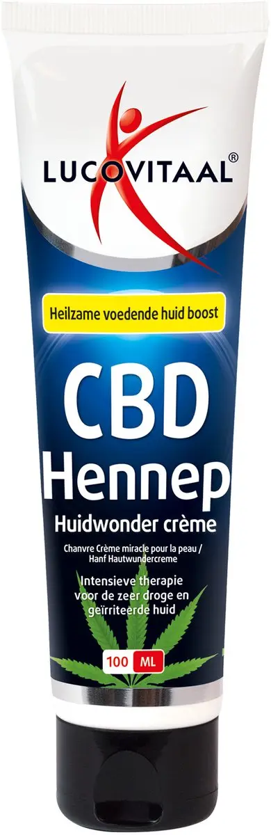 Lucovitaal Hennep CBD Huidcrème 100ml