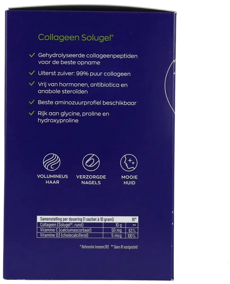 Vitakruid Collageen Solugel Sachets 25x10g