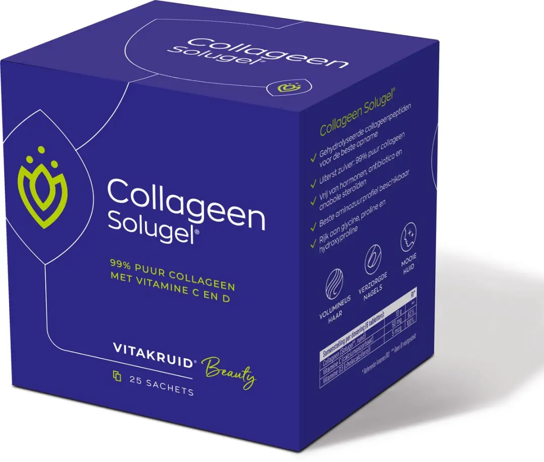 Vitakruid Collageen Solugel Sachets 25x10g - afbeelding 6 van 6