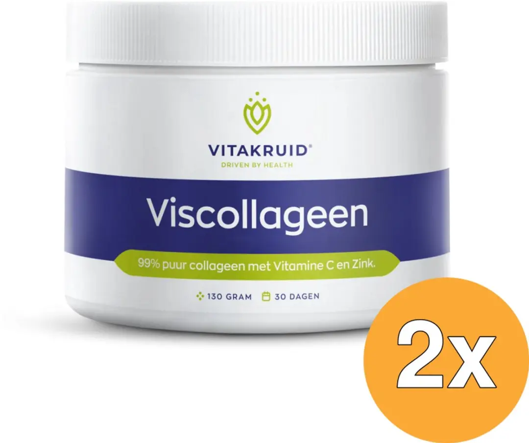 Vitakruid Viscollageen Voordeelverpakking 2x130g