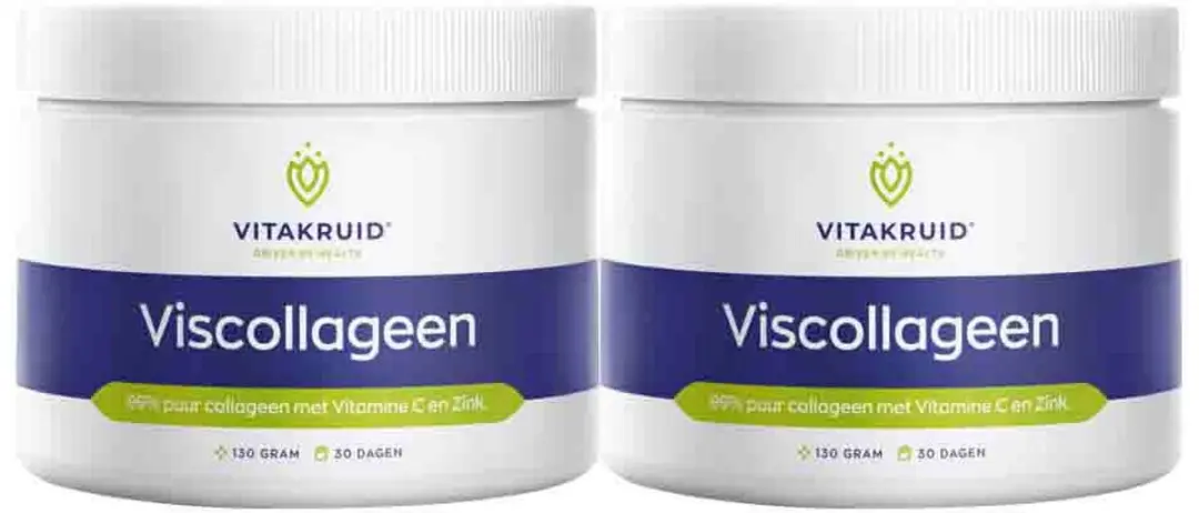 Vitakruid Viscollageen Voordeelverpakking 2x130g