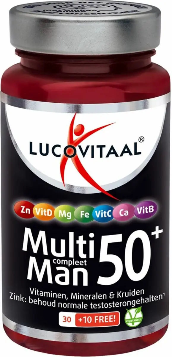 Lucovitaal Multi Man Compleet 50+
