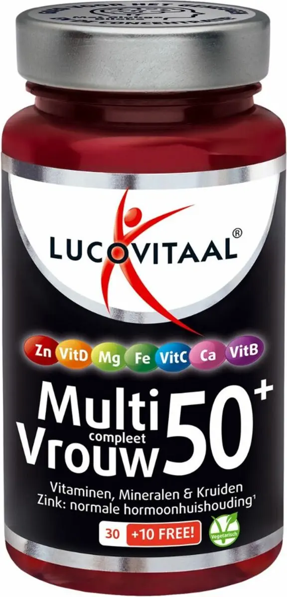 Lucovitaal Multi Vrouw Compleet 50+