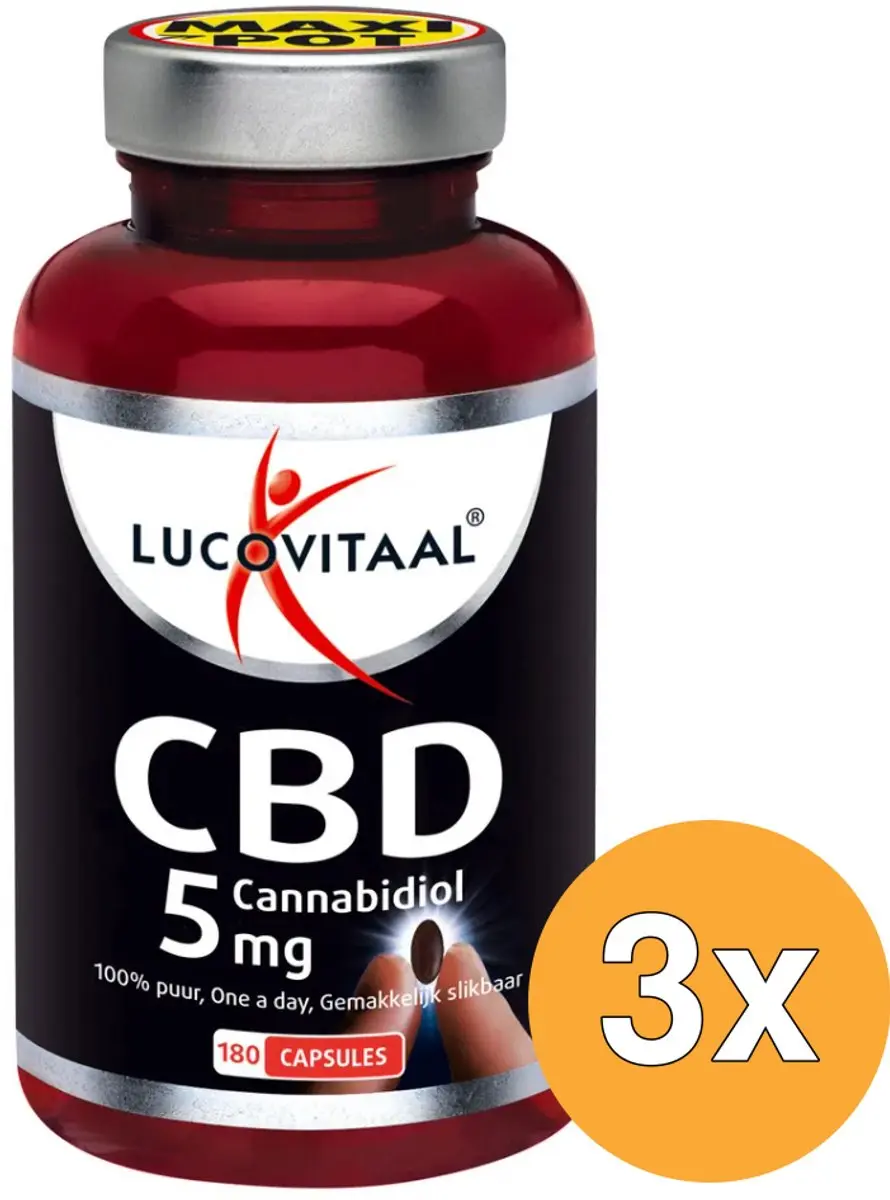 Lucovitaal CBD 5mg Capsules